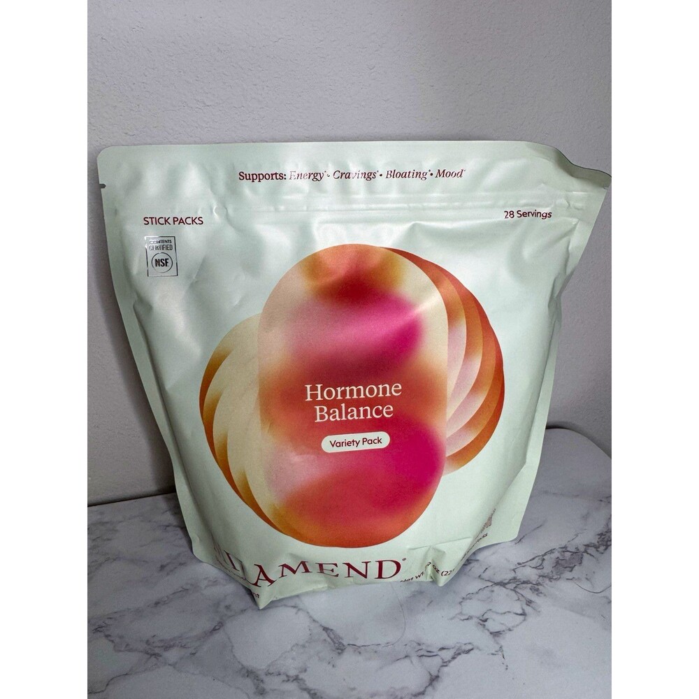MILAMEND Hormone Support Variety Stick Packs 28 Servings Vegan GF Non-GMO